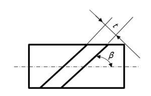 tolerancje geometryczne - nachylenie