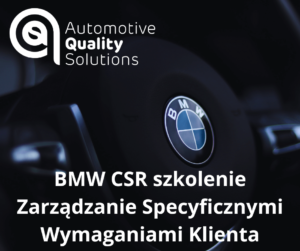 BMW CSR szkolenie