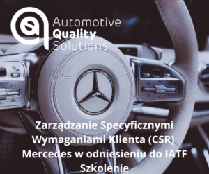Mercedes CSR szkolenie