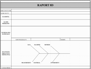 Raport 8D formatka